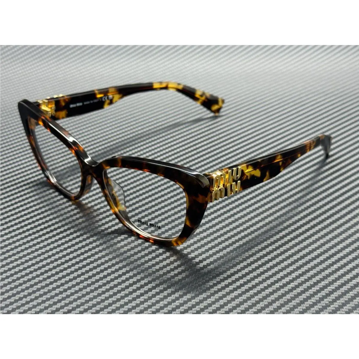 Miu Miu MU 05VV VAU1O1 Honey Havana Women`s 55 mm Eyeglasses