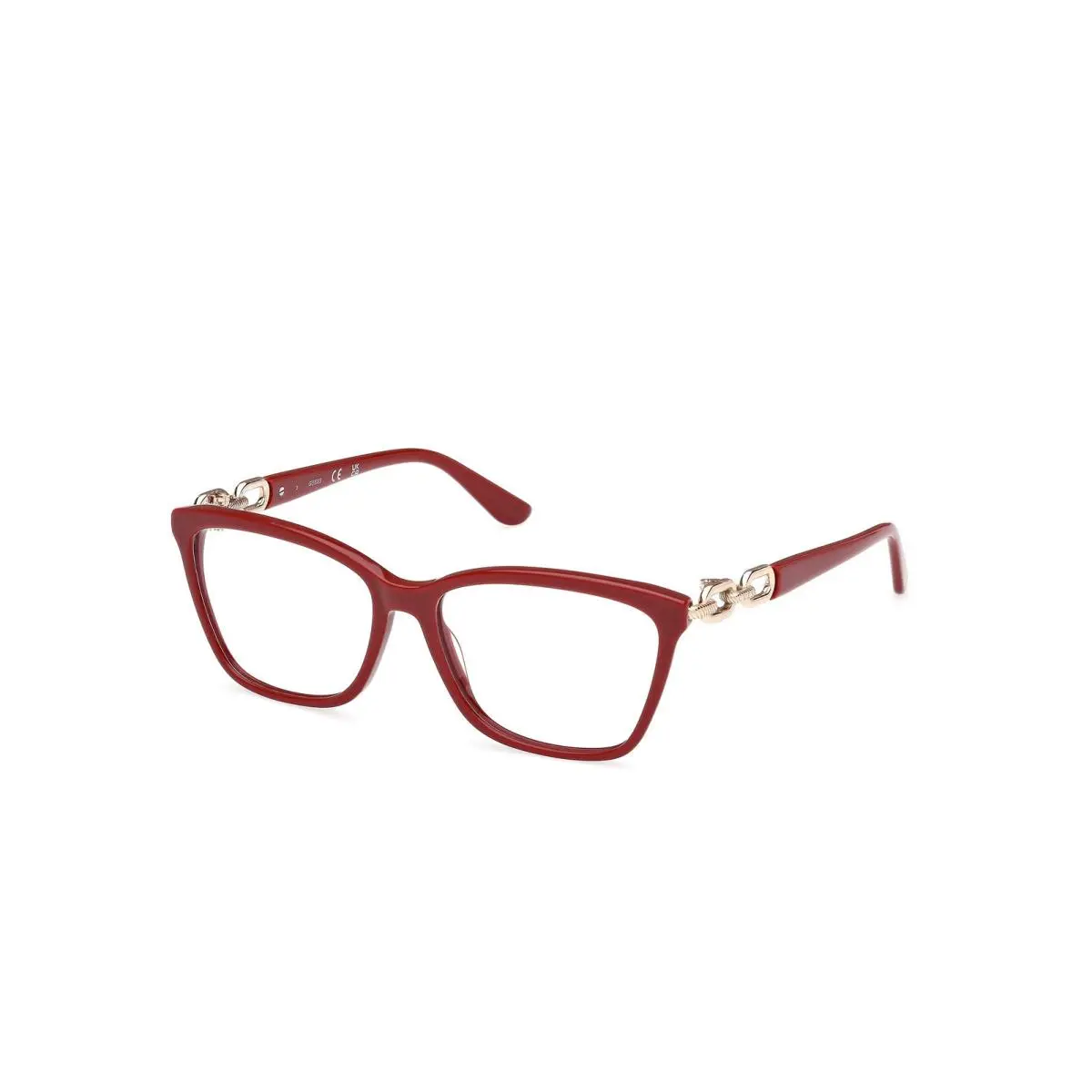 Guess GU 50181 Shiny Dark Red / 066 Size 52 Eyeglasses