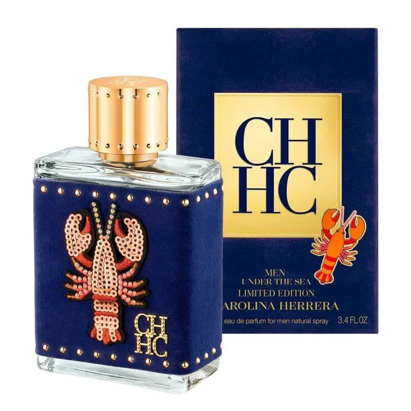 Men Carolina Herrera CH Under The Sea 3.4 oz-100ml Edp Spray /nib /rare/ltd Edi