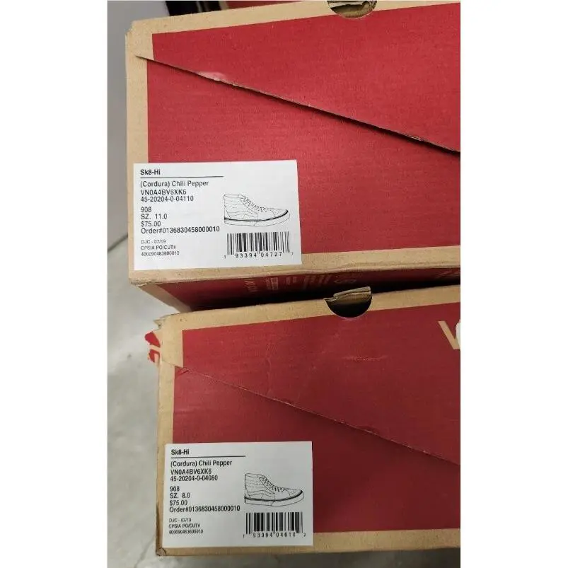 Vans shoes - VANS SK8 - Red 8