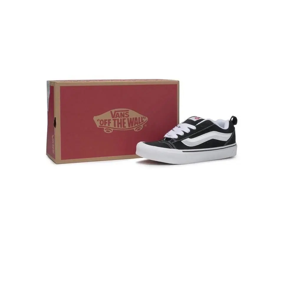 Vans shoes - Vans Knu Skool - Knu Skool - VN0009QC6BT - Black 3