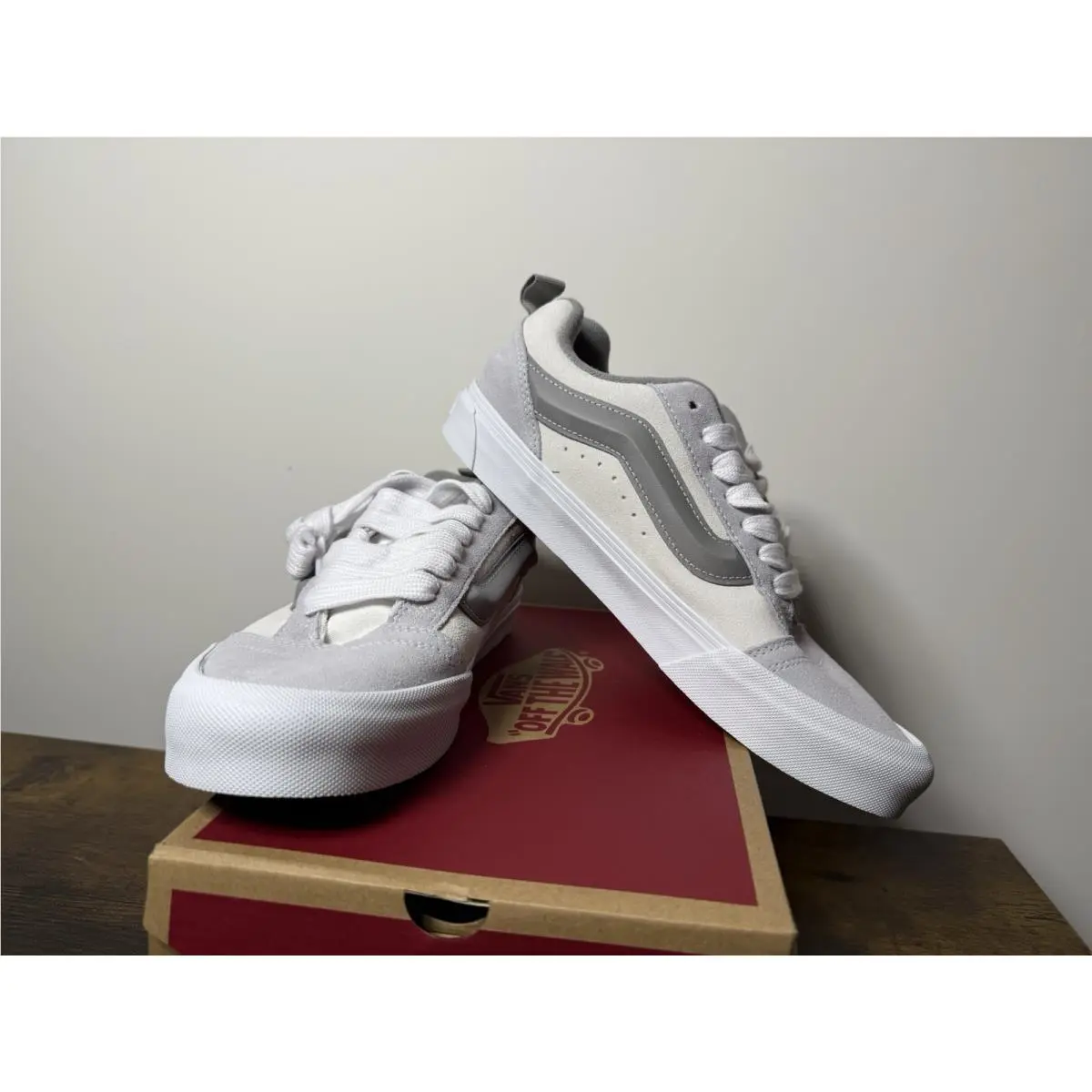 Vans shoes - Vans Knu Skool - Knu Skool - VN000D22BH7 - White 6