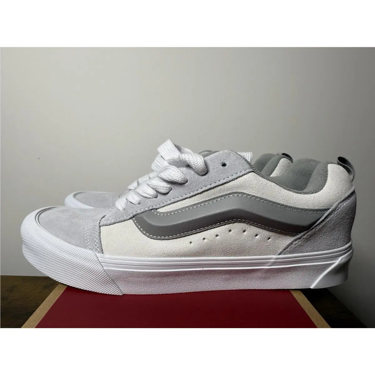 Vans shoes - Vans Knu Skool - Knu Skool - VN000D22BH7 - White 7