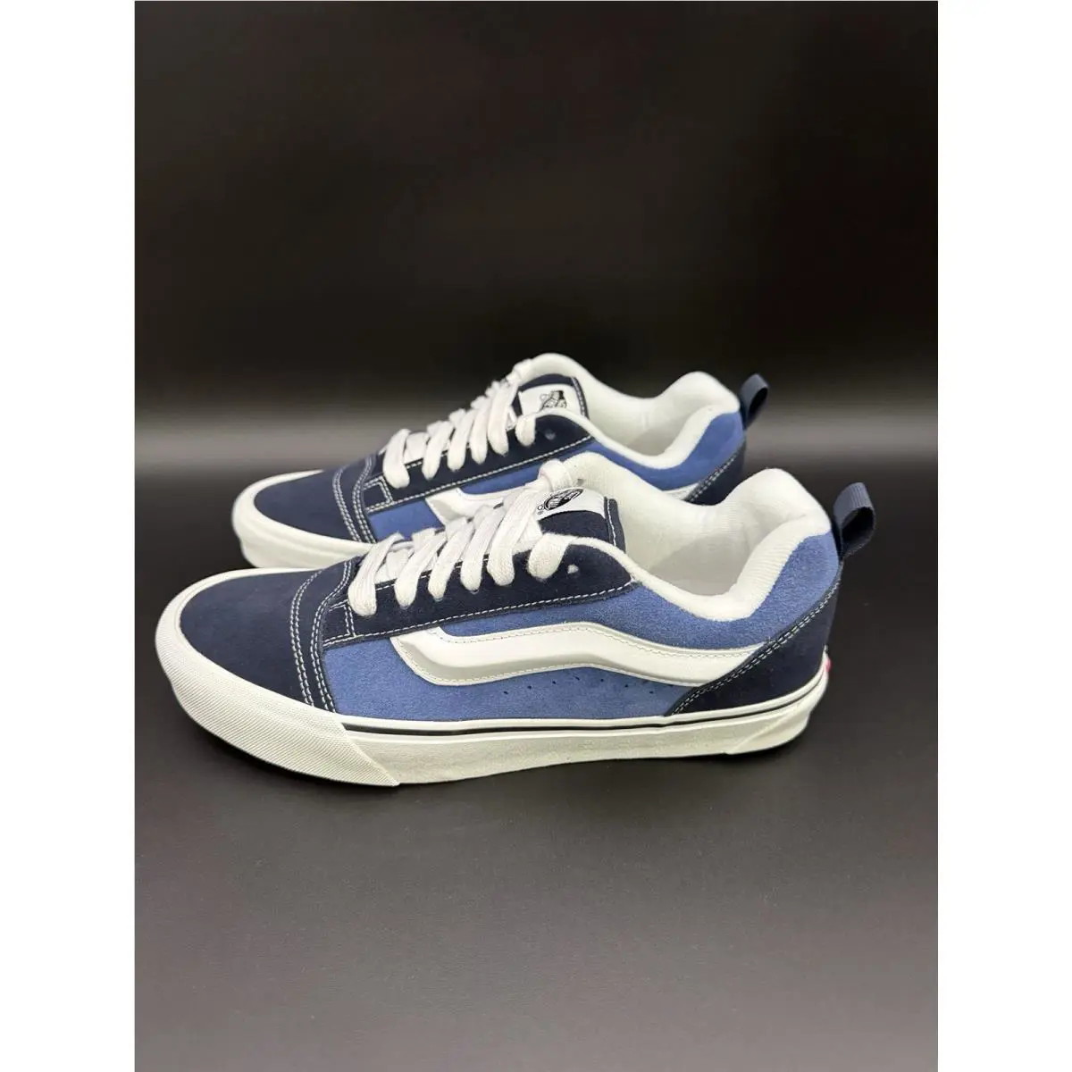 Vans shoes - VANS Knu Skool - Knu Skool - VN0009QCNWD - Blue 1
