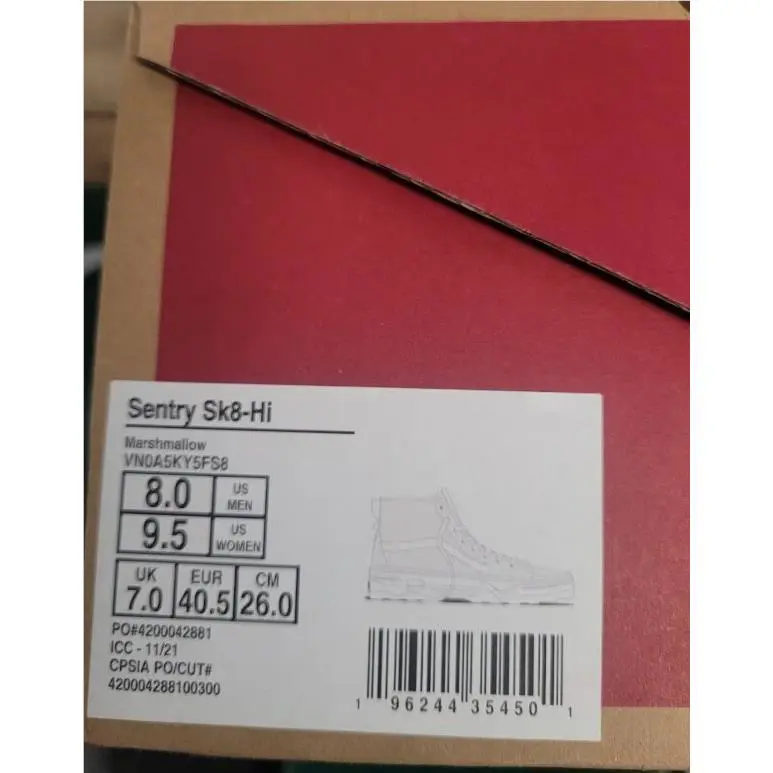 Vans shoes - VANS Sentry - Sentry - VN0A5KY5FS8 - White 5