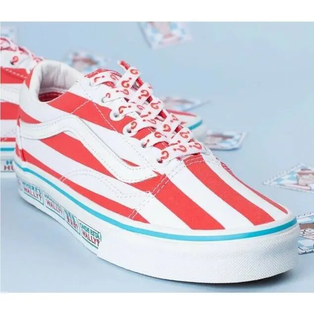 Vans shoes - Vans Waldo Old Skool - Waldo Old Skool - VN0A3WKT3UV - Red 4