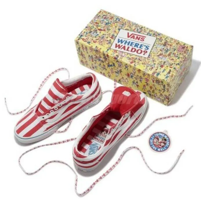 Vans shoes - Vans Waldo Old Skool - Waldo Old Skool - VN0A3WKT3UV - Red 12