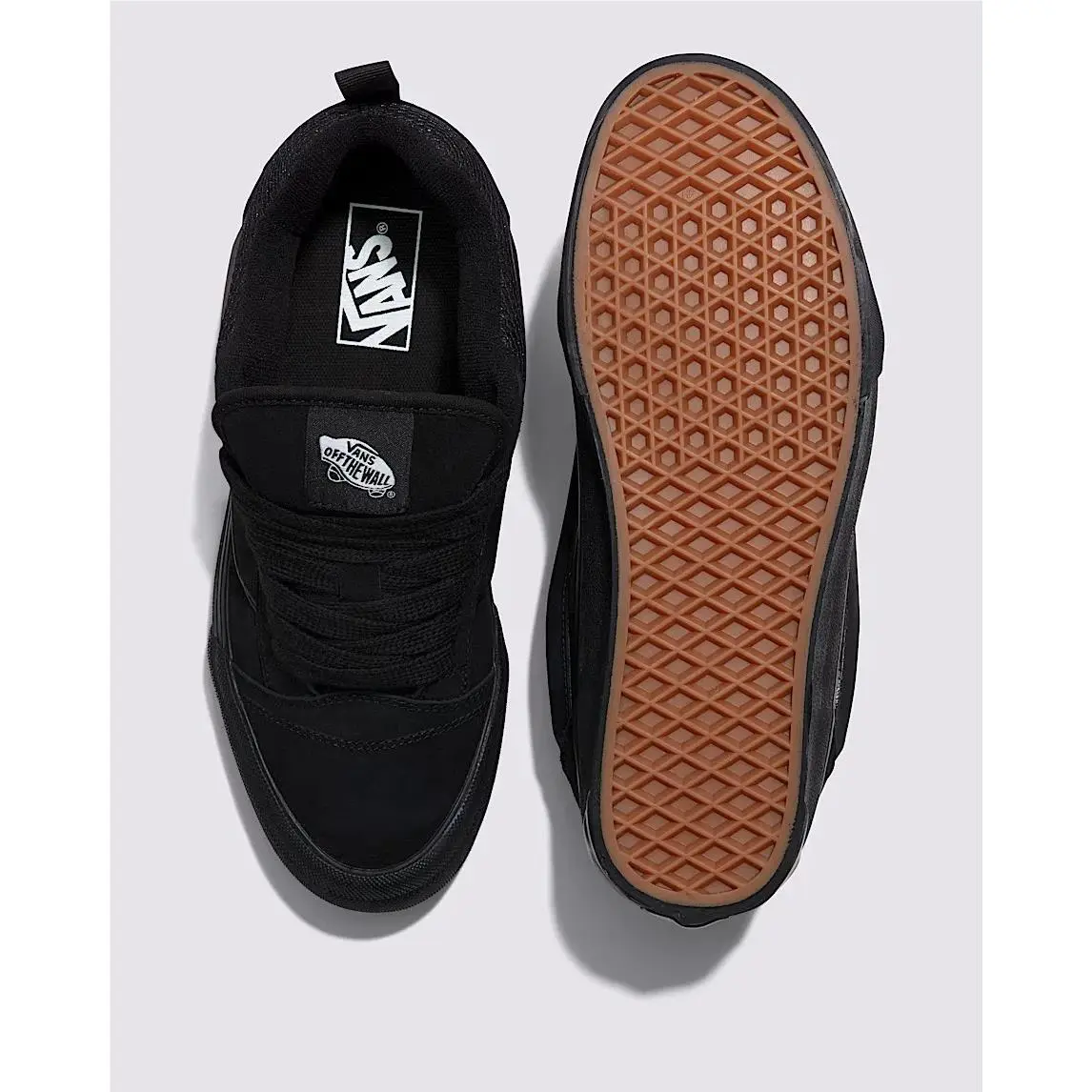 Vans shoes - VANS Knu Skool - Knu Skool - VN0009QCBKA - Black/ Black 7