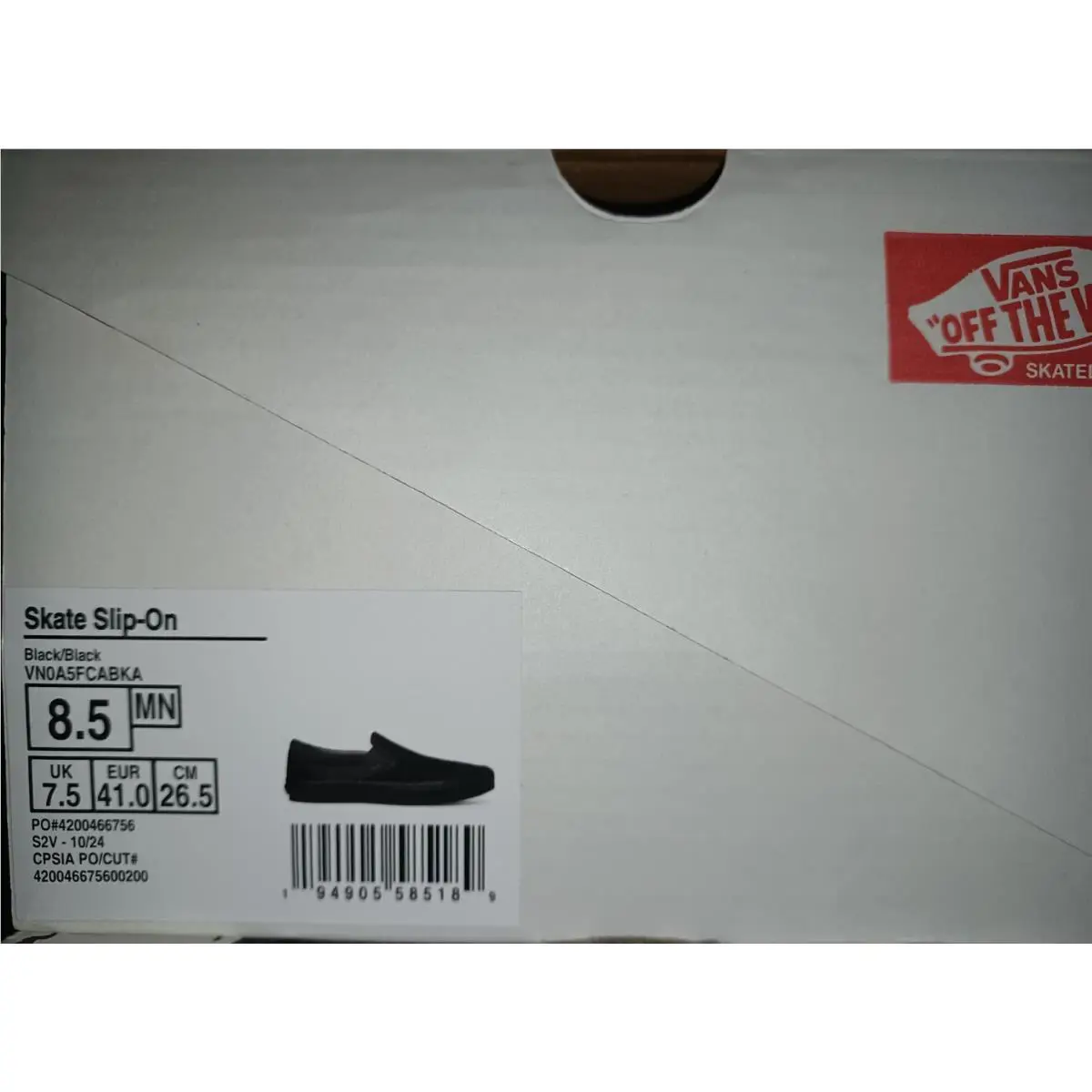 Vans shoes - VANS Pro Skate - Pro Skate - VN0A5FCABKA - Black/Black ( Suede/Canvas) 8