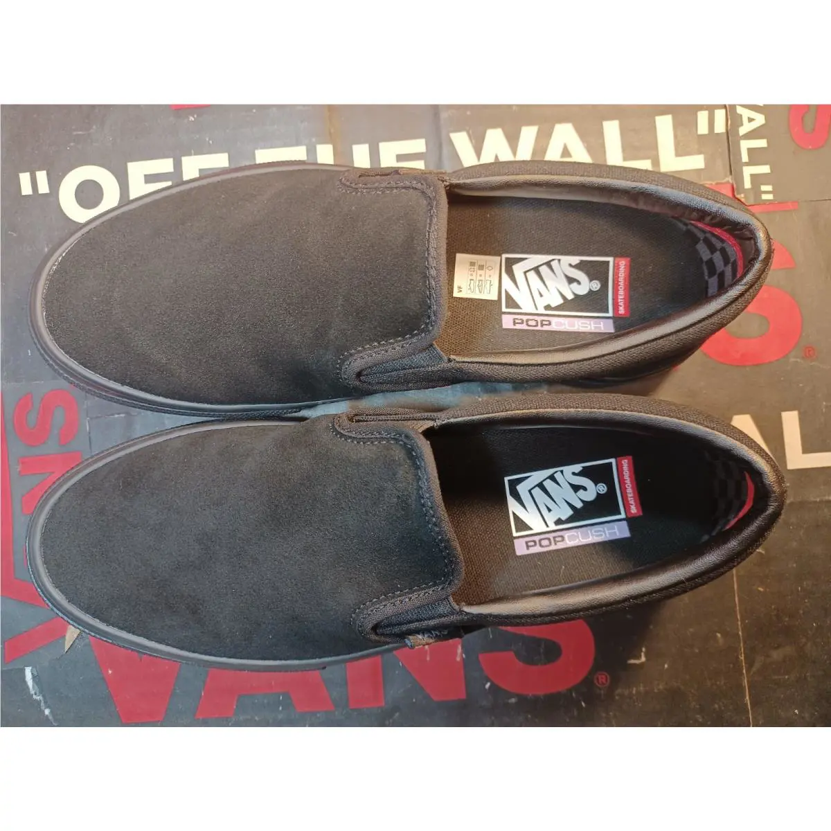 Vans shoes - VANS Pro Skate - Pro Skate - VN0A5FCABKA - Black/Black ( Suede/Canvas) 9