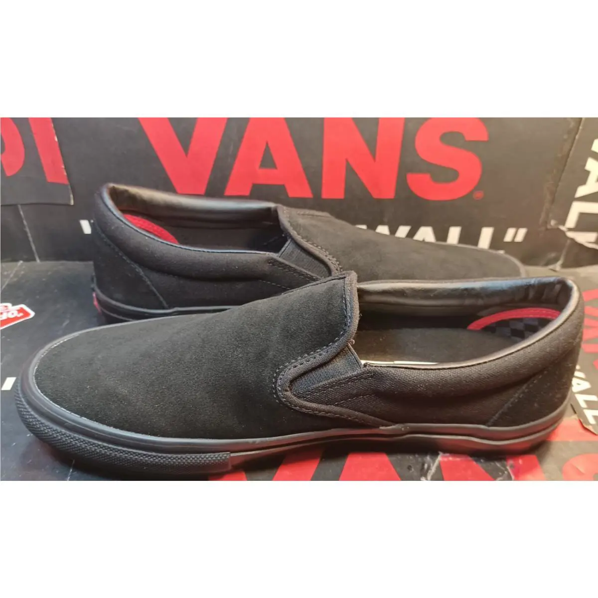 Vans shoes - VANS Pro Skate - Pro Skate - VN0A5FCABKA - Black/Black ( Suede/Canvas) 10