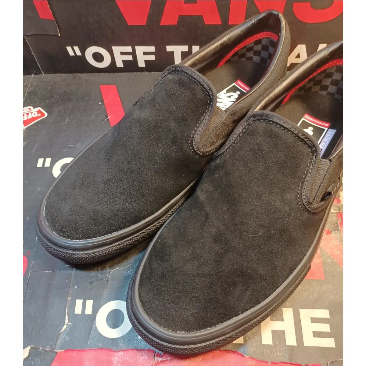 Vans shoes - VANS Pro Skate - Pro Skate - VN0A5FCABKA - Black/Black ( Suede/Canvas) 1