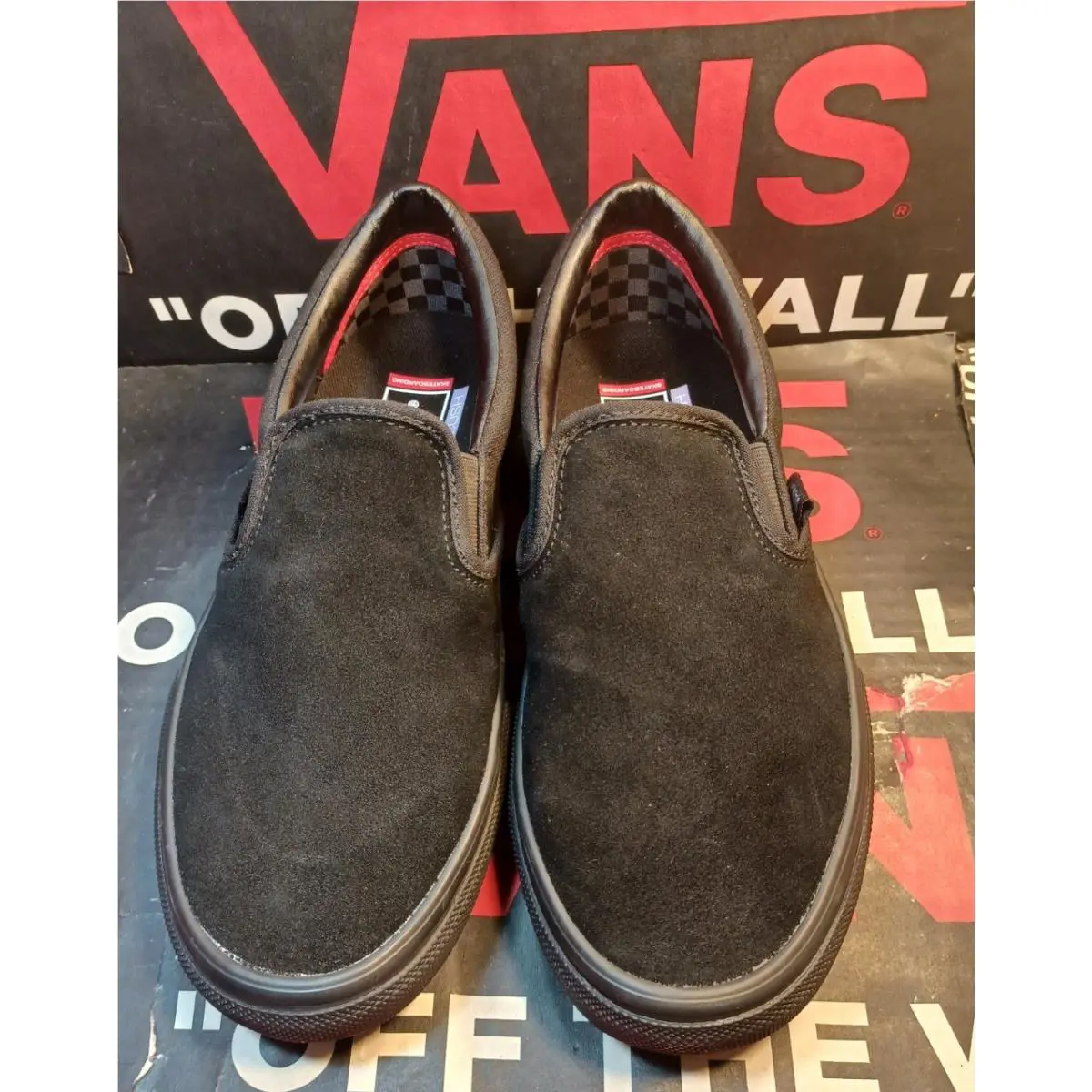 Vans shoes - VANS Pro Skate - Pro Skate - VN0A5FCABKA - Black/Black ( Suede/Canvas) 5