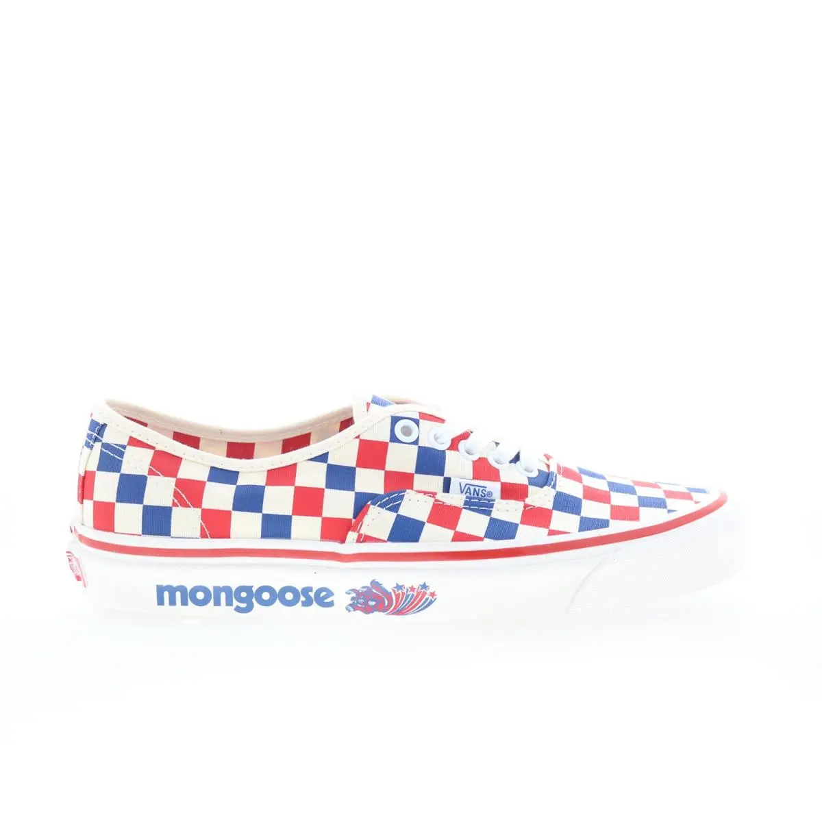 Vans Authentic 44 DX Our Legends Mongoose Mens Red Skate Sneakers Shoes 9 - Multicolor