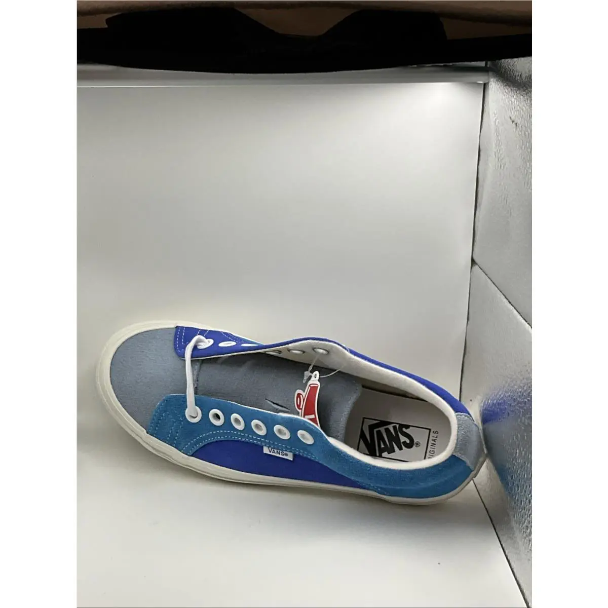 Vans shoes - VANS Lampin - Lampin - VN0A7Q4U6RE - Blue 3