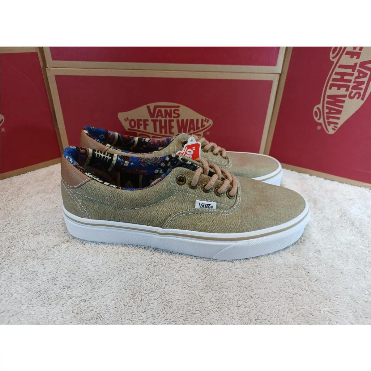 Vans shoes - VANS Era 59 - Era - VN0A38FSMVF - Brown 10