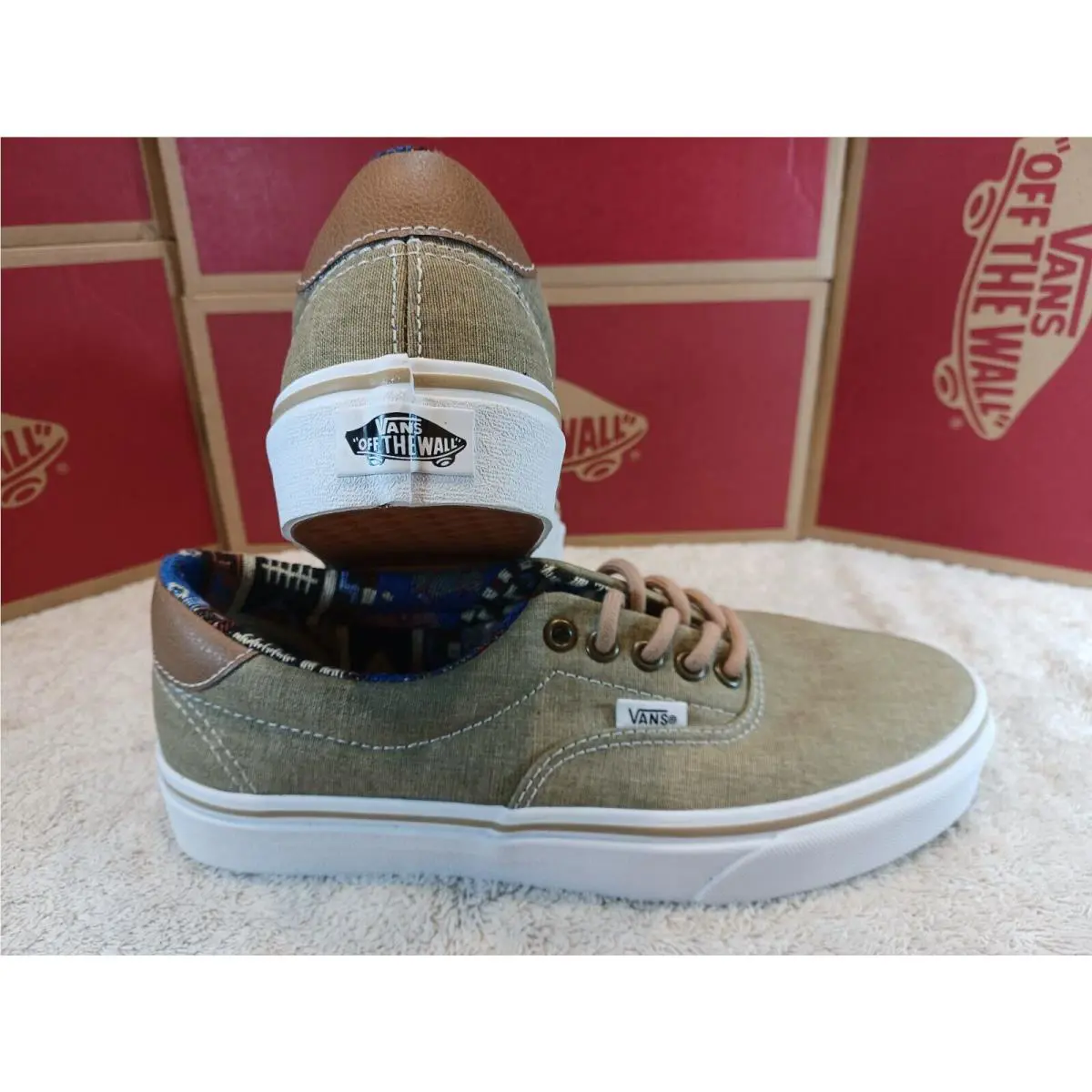 Vans shoes - VANS Era 59 - Era - VN0A38FSMVF - Brown 1