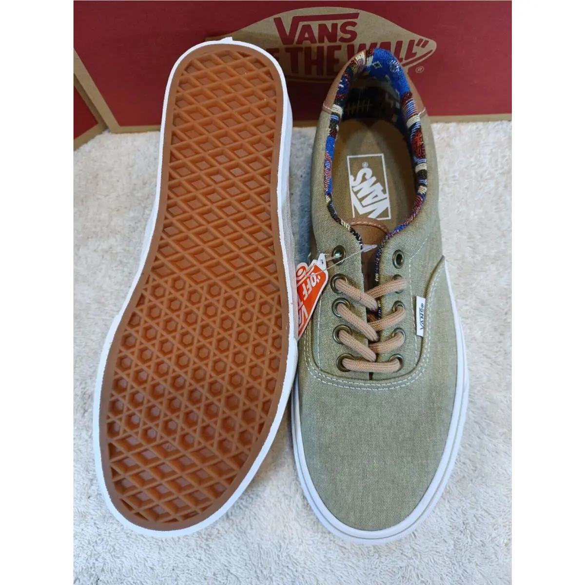 Vans shoes - VANS Era 59 - Era - VN0A38FSMVF - Brown 2