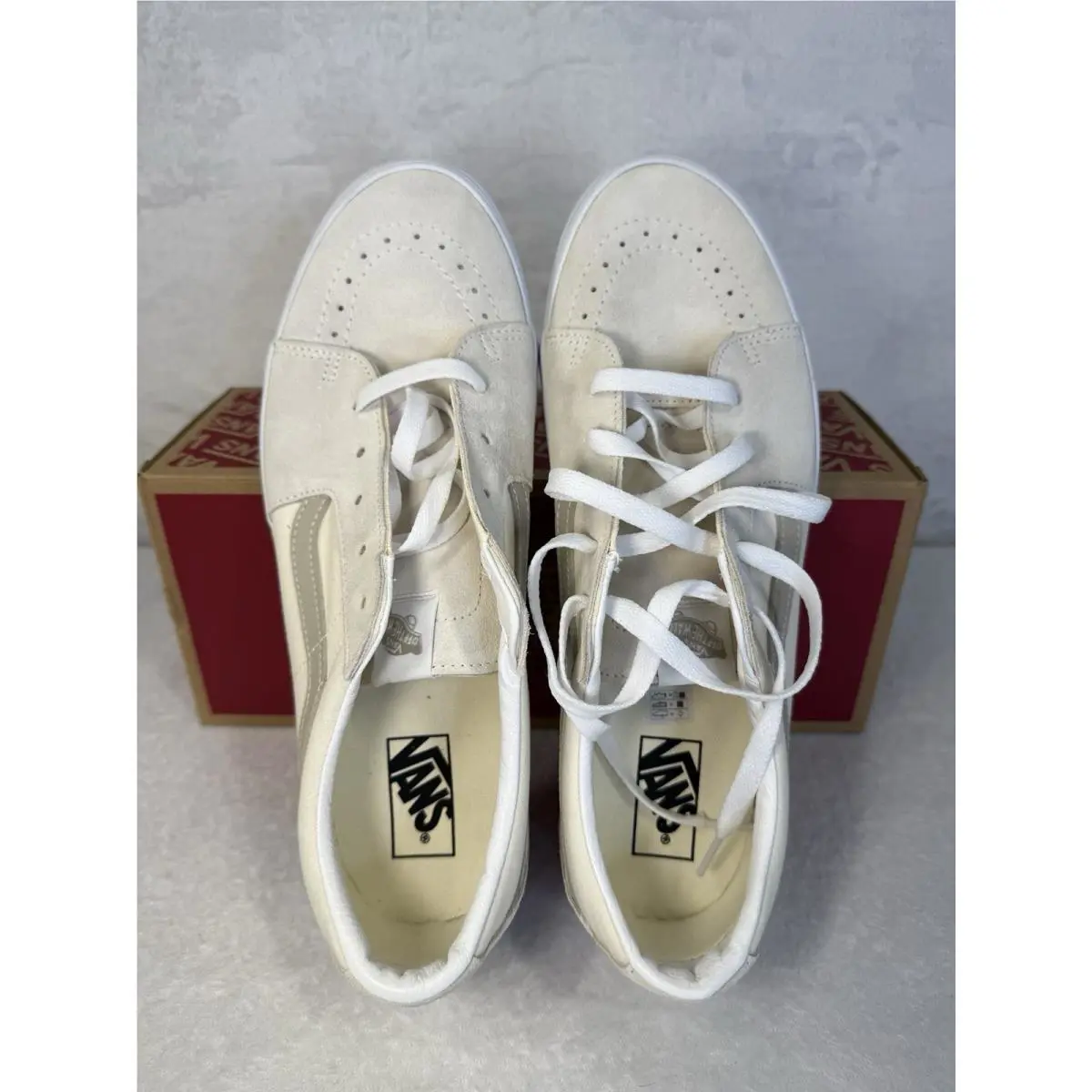Vans shoes - Sk8-Low - BN000BVXCD3 - Sport Marshmallow (UPC: 197065632946) 1