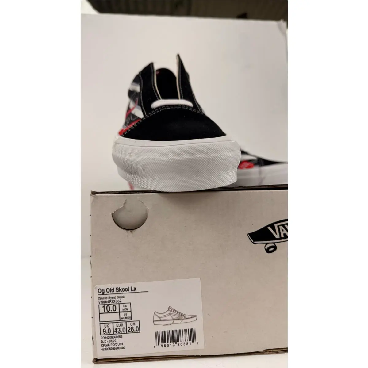 Vans shoes - VANS Vault - Vault - VN0A4P3XB52 - Black 6