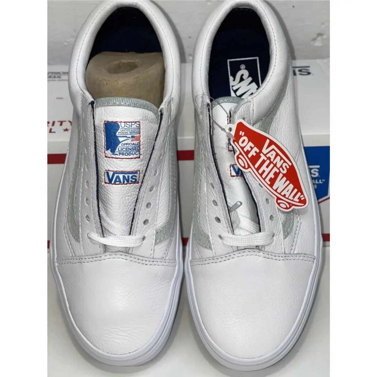 Vans shoes - Vans Old Skool USPS - Old Skool USPS - White 2