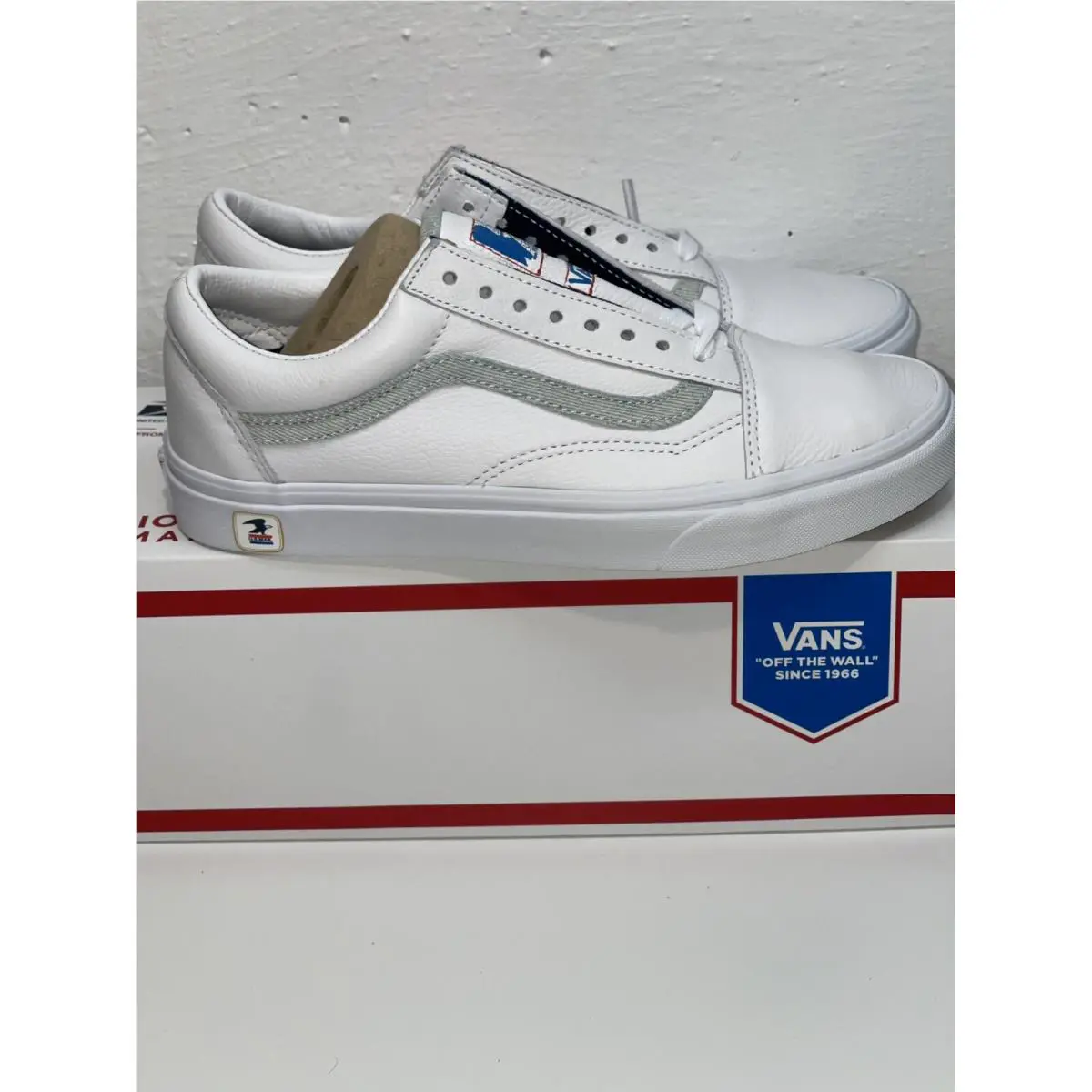 Vans shoes - Vans Old Skool USPS - Old Skool USPS - White 5