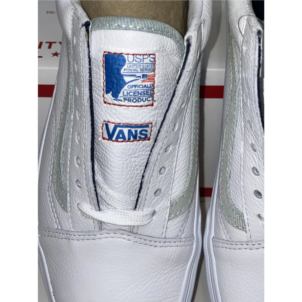 Vans shoes - Vans Old Skool USPS - Old Skool USPS - White 3