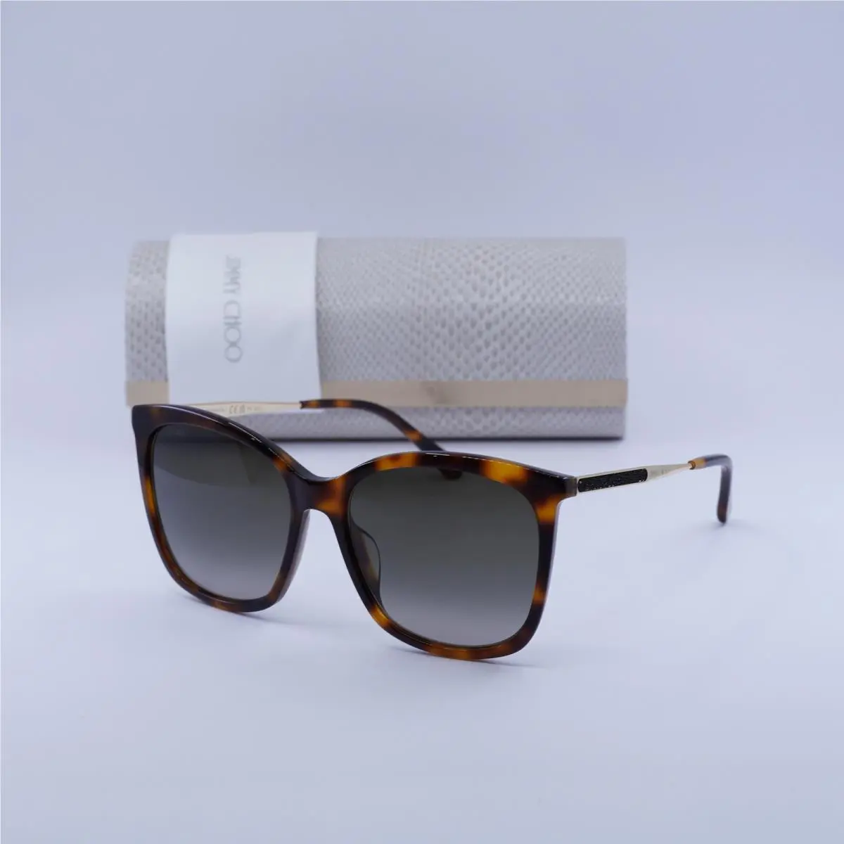 Jimmy Choo Nerea/g/s 005L HA Havana/gold/brown Gradient 57-17-145 Sunglasses