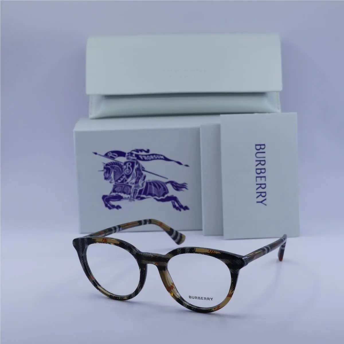 Burberry BE2429 4163 Check Sand 50mm Eyeglasses