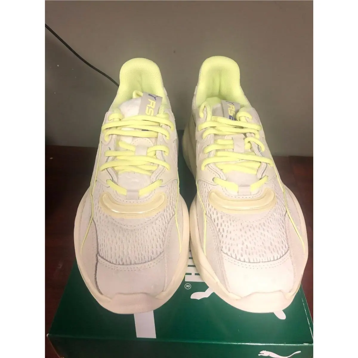 Puma shoes - RS-2K - Whisper White-Fizzy Yellow 0