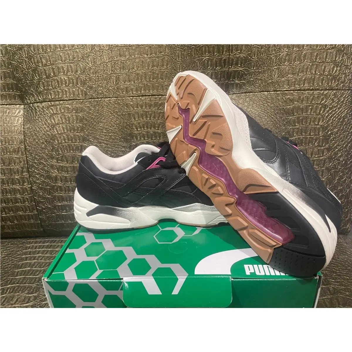 Puma shoes - PUMA R698 - Black 3