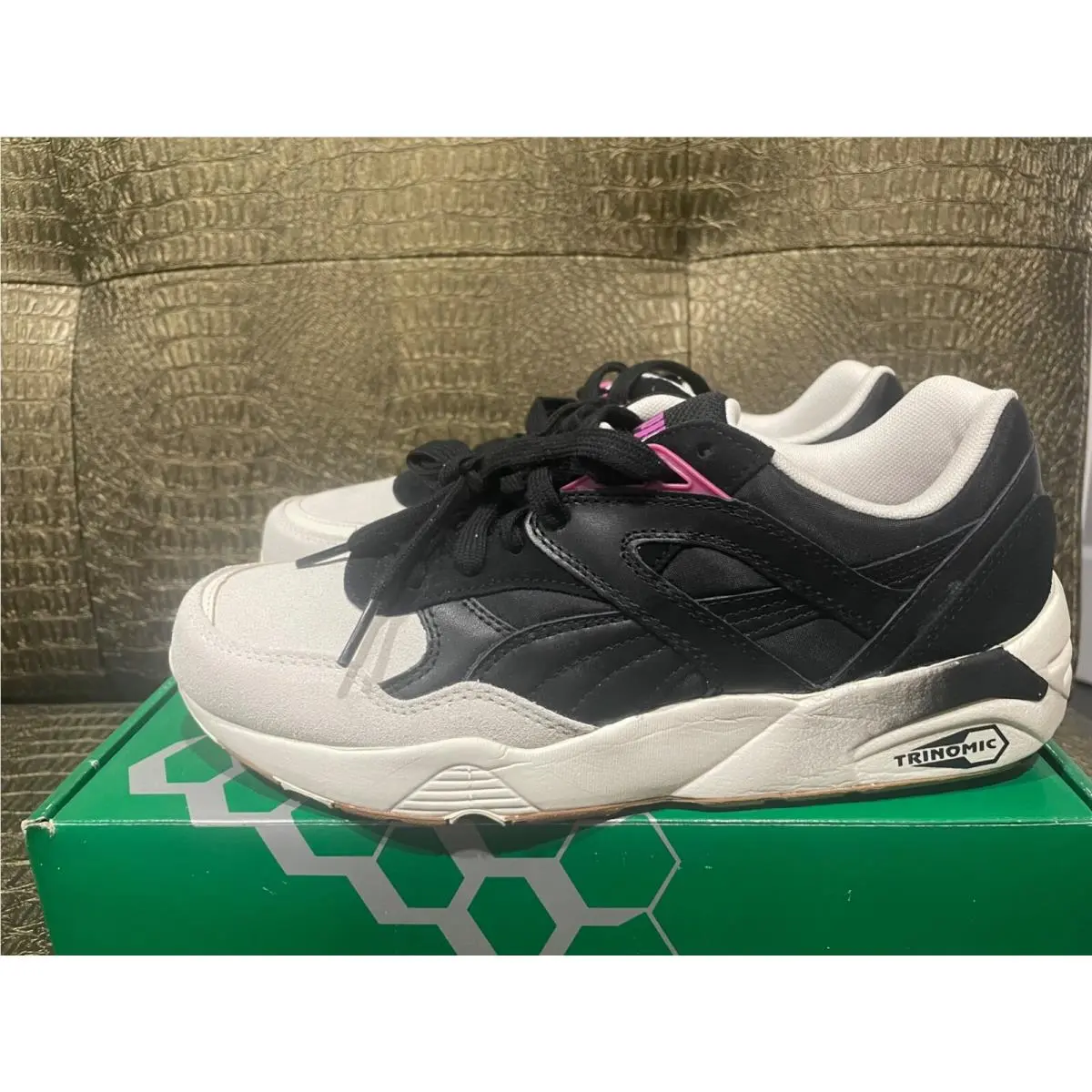 Puma shoes - PUMA R698 - Black 6