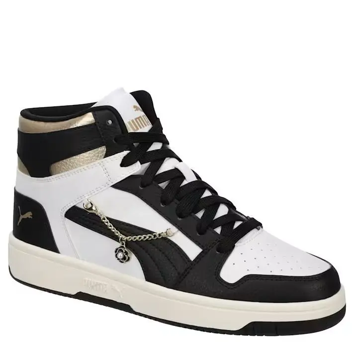 Puma shoes - PUMA Mid - Mid - Silver 34
