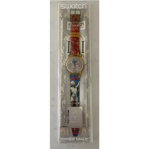 In Case 1996 Atlanta Olympics  Watch – 1932 Los Angeles Olympic Design by Swatch