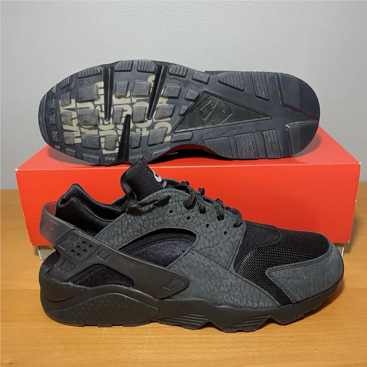 Nike shoes - Nike Air Huarache Run - Air Huarache Run - DJ6890-001 - Black 0