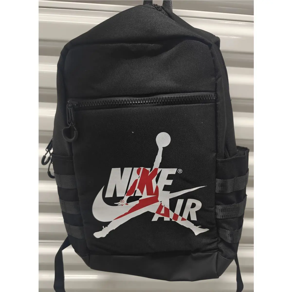 Nike Jordan Jumpman Large Backpack Laptop School Bag 9A0257 Black