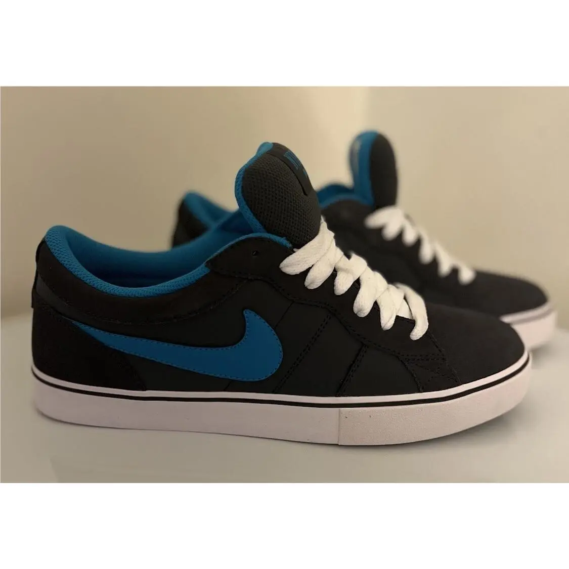 Nike Mens Isolate LR Skateboard Sneaker 487936-011 Gray Blue Shoes Size 10