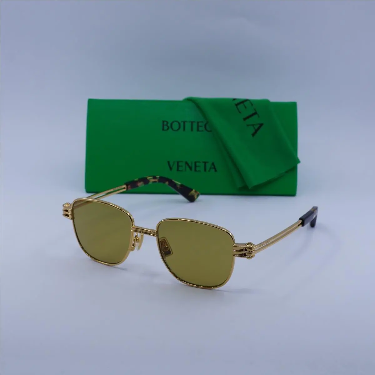 Bottega Veneta BV1380S 002 Gold/yellow 51-18-150 Sunglasses
