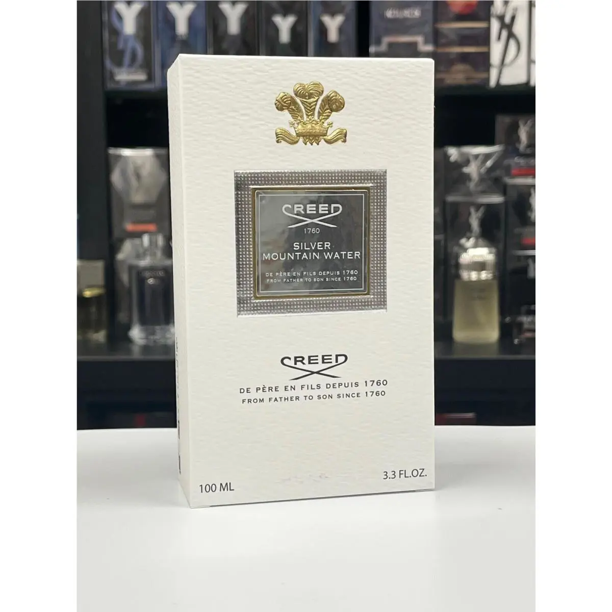 Creed Silver Mountain Water Eau de Parfum Unisex 3.3 Fl. Oz. / 100ml