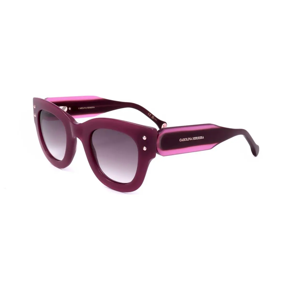 Carolina Herrera Women`s 47 mm Cyclamen Sunglasses HER0222S-0QHO-DG
