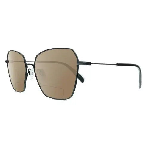 Rag Bone 1034 Unisex Polarized Bifocal Reading Sunglasses Black 58 mm 41 Options Brown by Rag & Bone