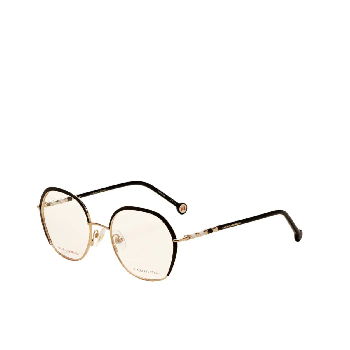 Carolina Herrera Women`s 52 mm Blk Gold B Opticals HER0099-02M2-19