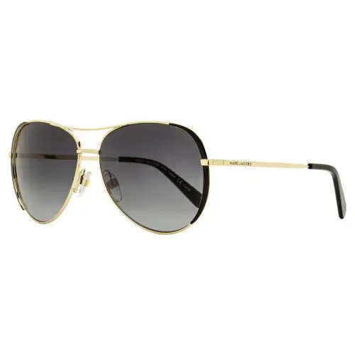 Marc Jacobs Rounded Pilot Sunglasses Marc 686/S RHL9O Gold/black 59mm