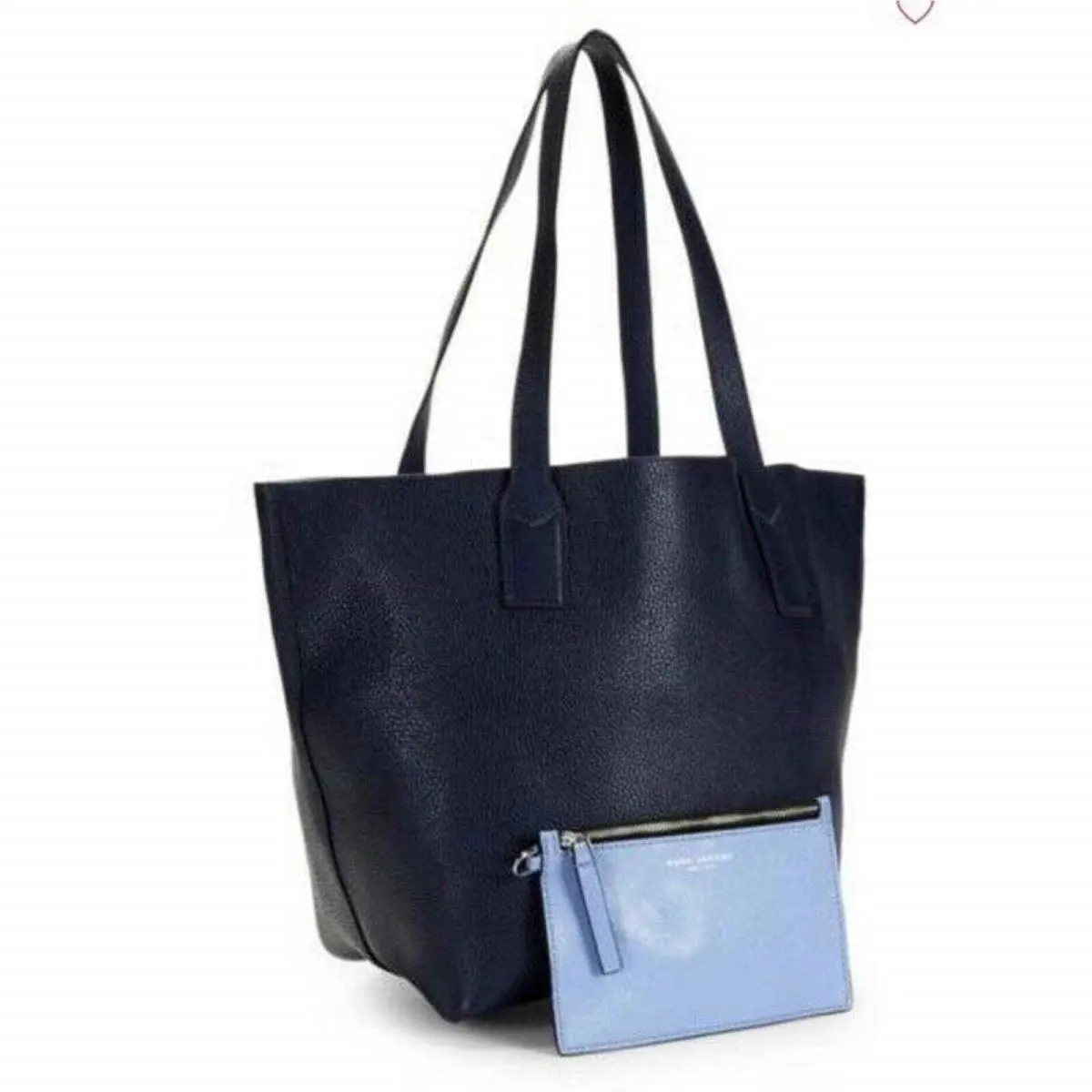 Marc Jacobs Women`s Classic Leather Tote with Pouch Msrp: