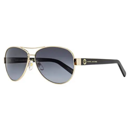 Marc Jacobs Pilot Sunglasses Marc 699/S RHL9O Gold/black 60mm - Frame: Gold/Black, Lens: Gray Gradient