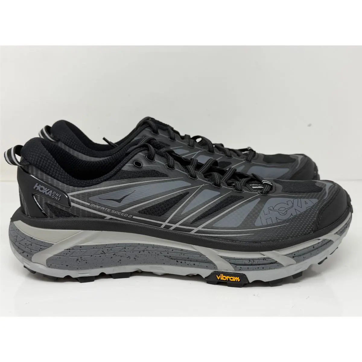 Hoka x End Mafate Speed 2 Overland Unisex Men`s Size 10.5 - Multicolor