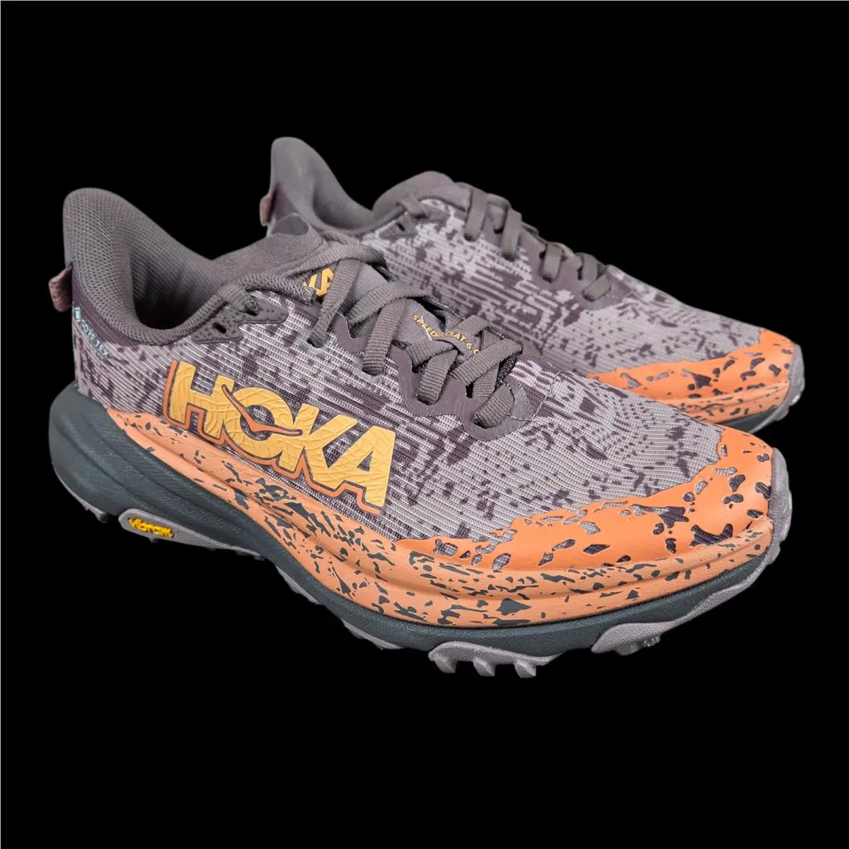 Hoka One One Speedgoat 6 Gtx Shoes Gore-tex Smoky Quartz Women’s Size 6.5 B - Multicolor