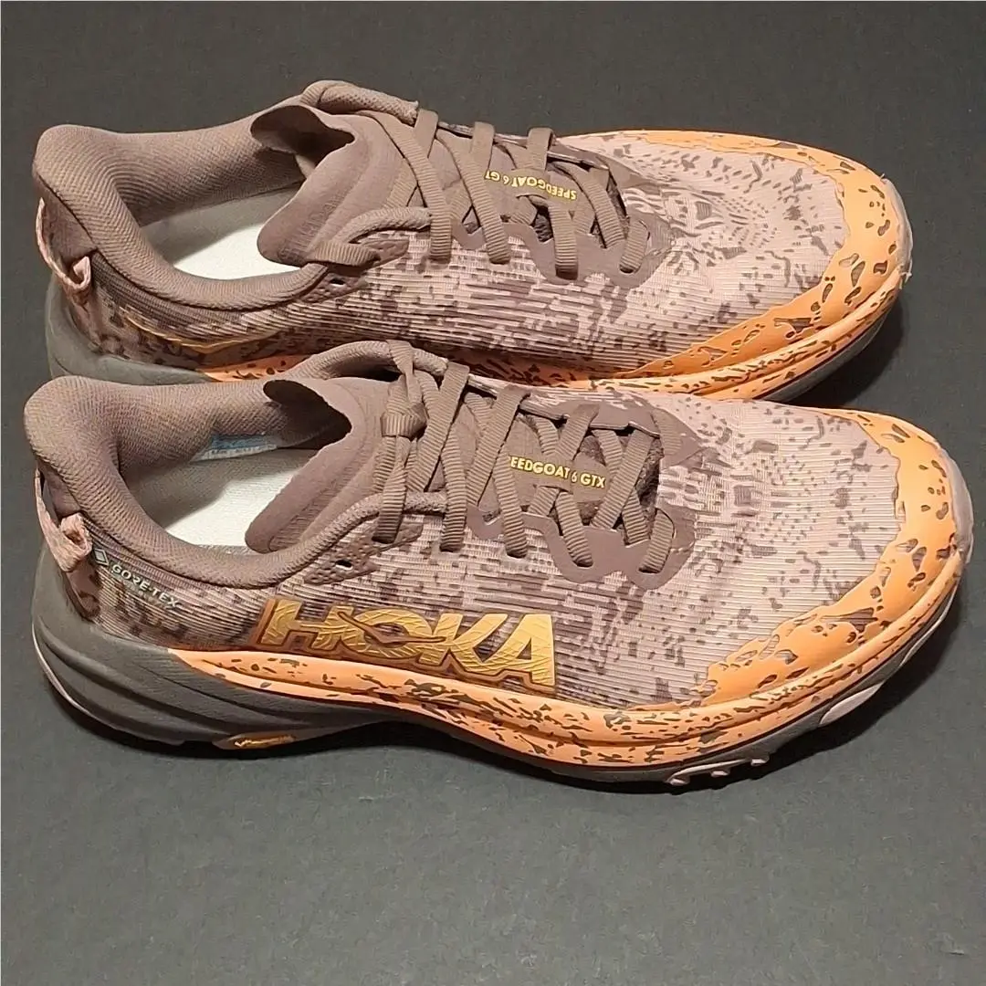Hoka shoes - Hoka One One Speedgoat 6 GTX - 1155151-SZQ - Brown 6