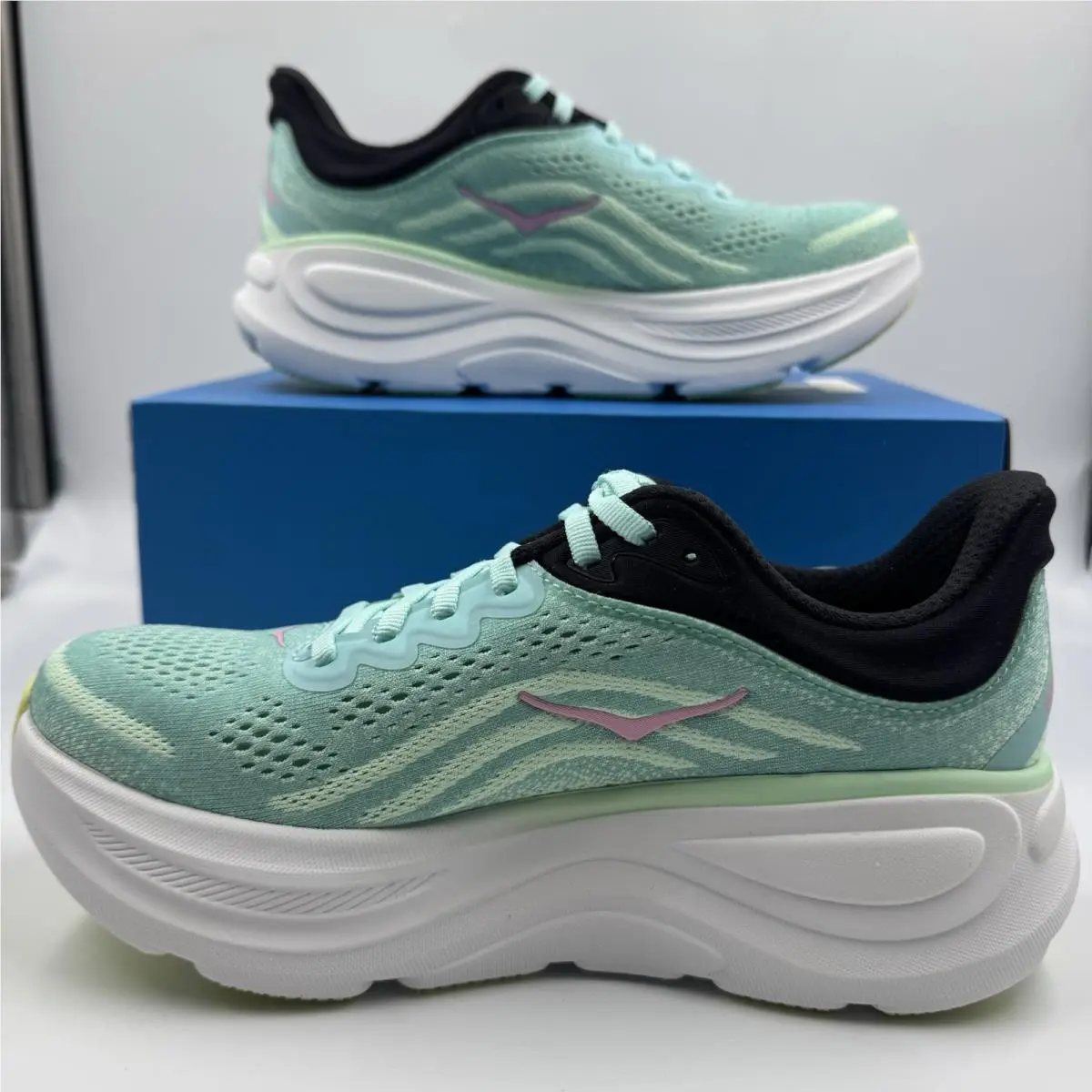 Hoka shoes - Hoka One One HOKA Bondi 9 - 1162012/BTF - Blue Spark/Mint Fluorite 0