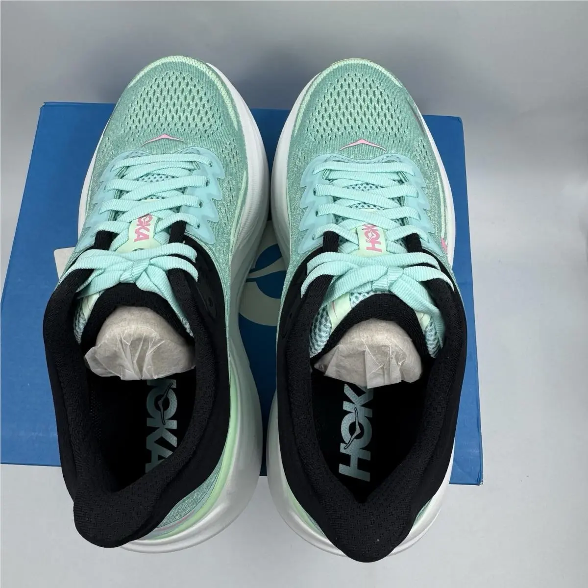 Hoka shoes - Hoka One One HOKA Bondi 9 - 1162012/BTF - Blue Spark/Mint Fluorite 2